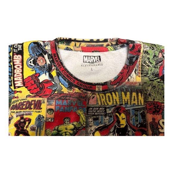Marvel comic all over print sweater - Picture 2 of 2